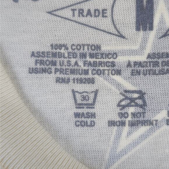 NWOT Dallas Cowboys Shirt Size Medium by Mitchell & Ness Super Bowl Graphic Tee - Picture 14 of 16